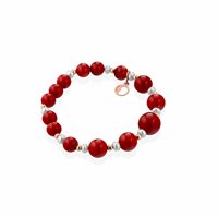 Pulsera Glamour Mujer in Coral Perla LGBR585 - LGBR585